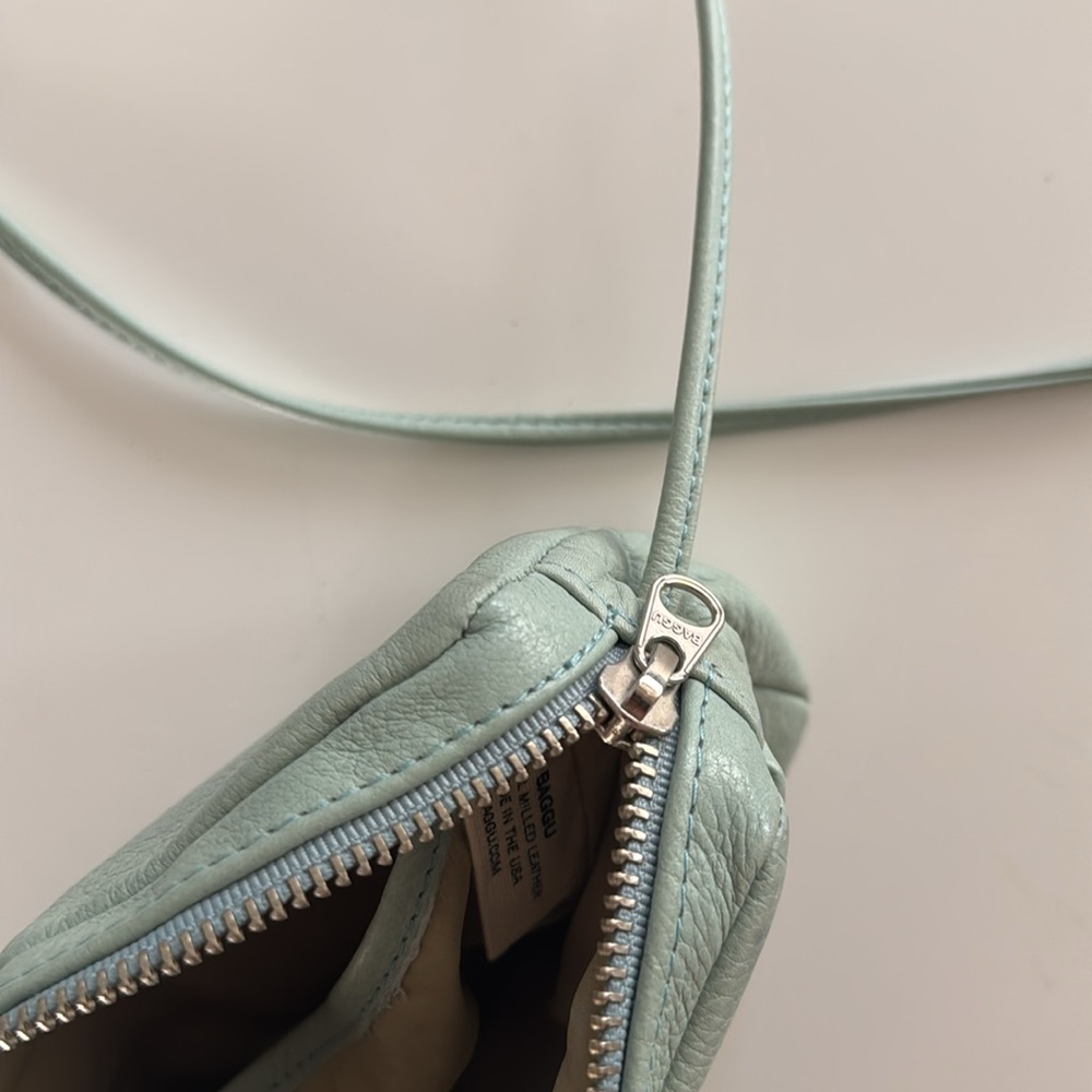 baggu mini leather crossbody bag - Picture 7 of 9